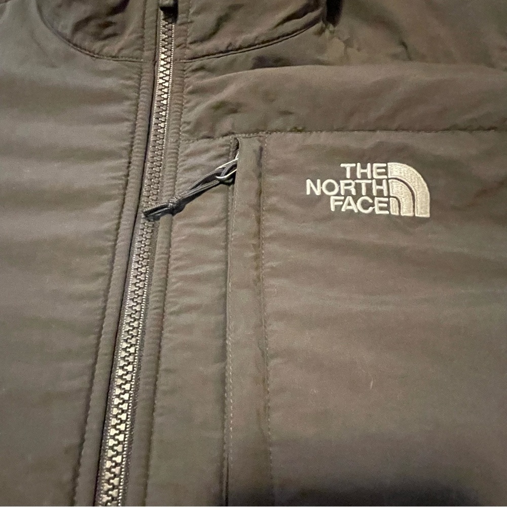 *SOLD*The North Face Denali Polartec Fleece Jacket Women's White Black Full Zip